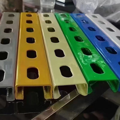 Pipe Anti-Seismic Hangers 14 Gauge C Channel voor leidingwerk HVAC