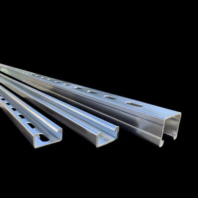 Branddicht warm gedompeld gegalvaniseerd Unistrut seismische 14 Gauge C-kanaalpijp ondersteuning