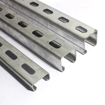 Perforated Metal Strut koudgewalst kanaal C-vormige balk JIS G3101 normen