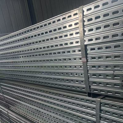 Gegalvaniseerd koolstofstaal solide steunstuk C-kanaalprofiel 50 mm-300 mm OEM