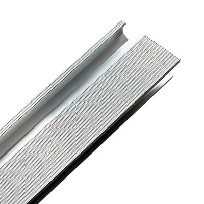 304 roestvrij staal aluminium zonnepaneel spoorbeugels 40 mm