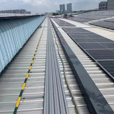 PV-paneel zonnepanelen op daken voor hernieuwbare energie